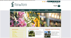 Desktop Screenshot of flordeflors.es